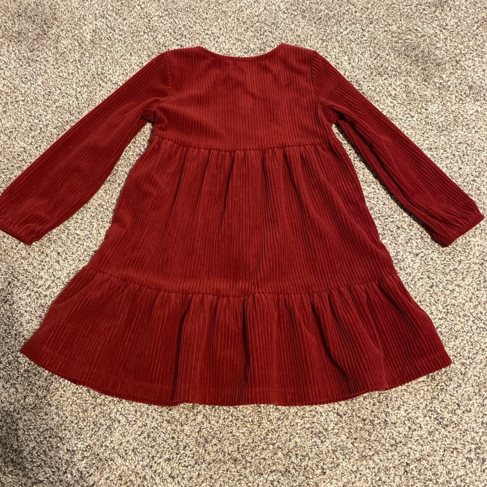 Wonder Nation Red Corduroy Dress - Picture 3 of 3